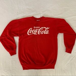 Coca-Cola sweatshirt size medium